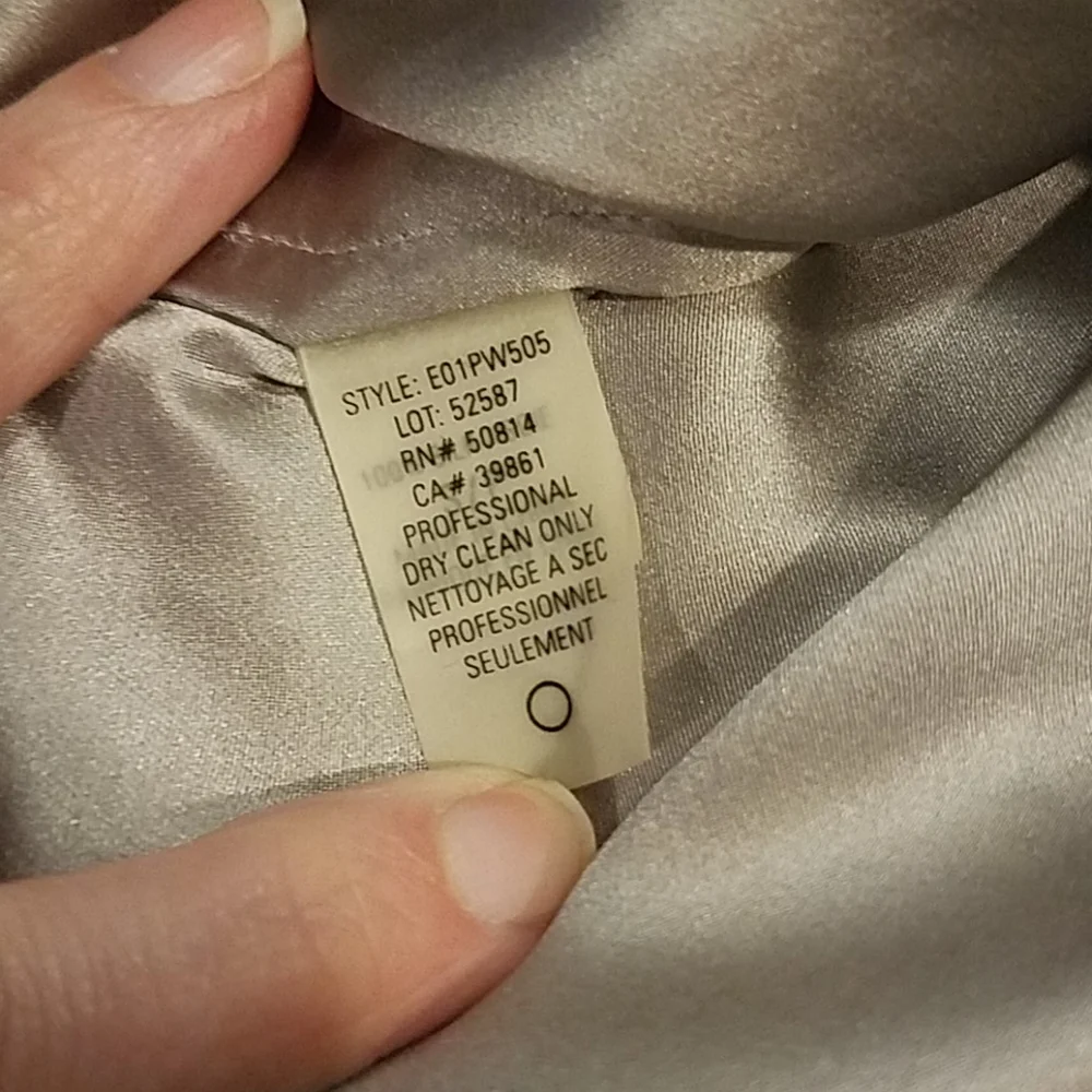 Elie Tahari silk pleated ruffle v-neck floral camisole Small - Picture 7 of 9